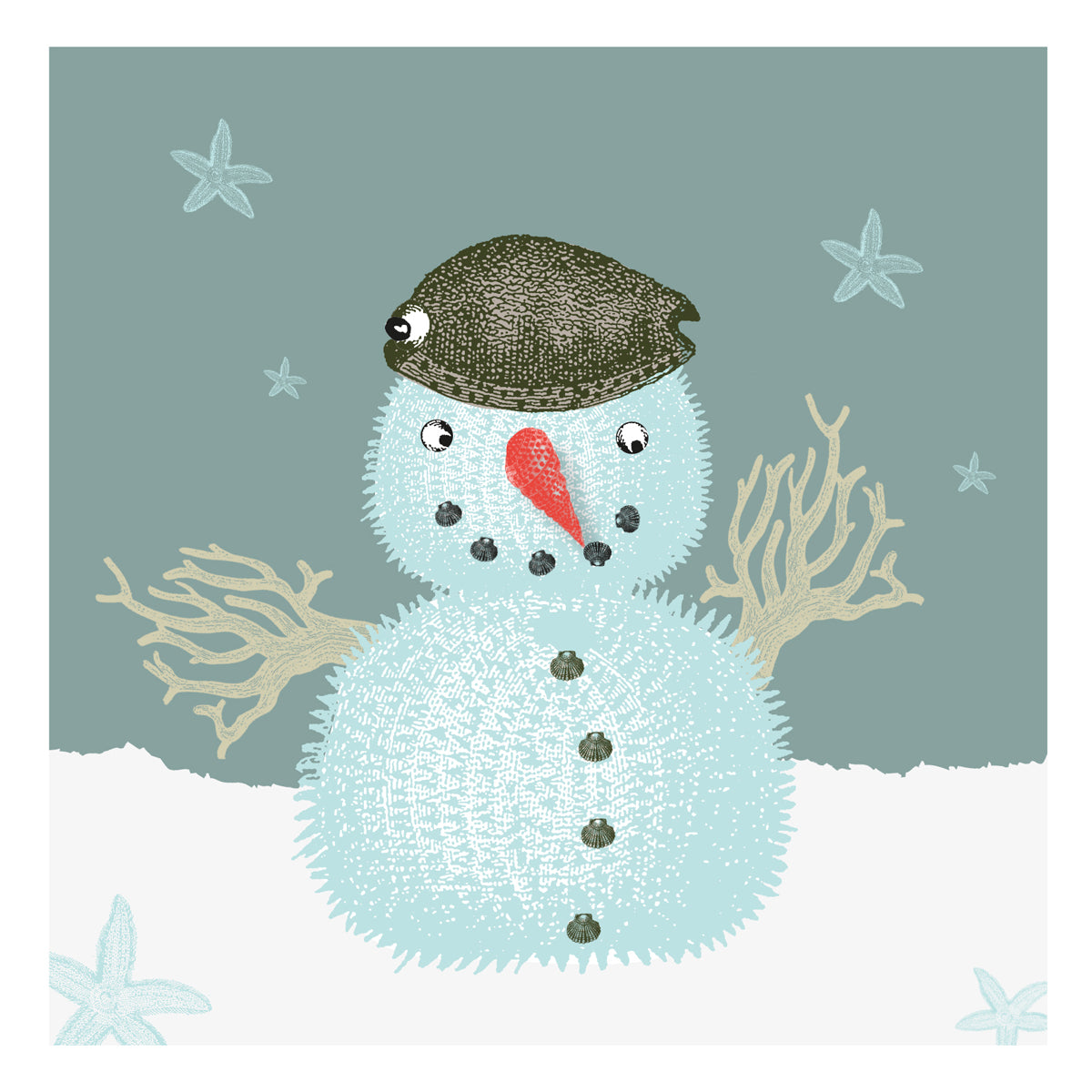 Dressed up for Christmas Snowman