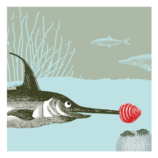 Dressed up for Christmas Swordfish